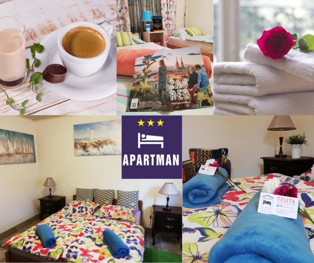 Apartman Teuta ザグレブ エクステリア 写真